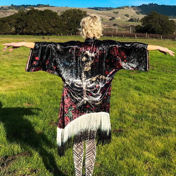 Velvet Kimono Warrior Within Designs - Picture 8 of 13